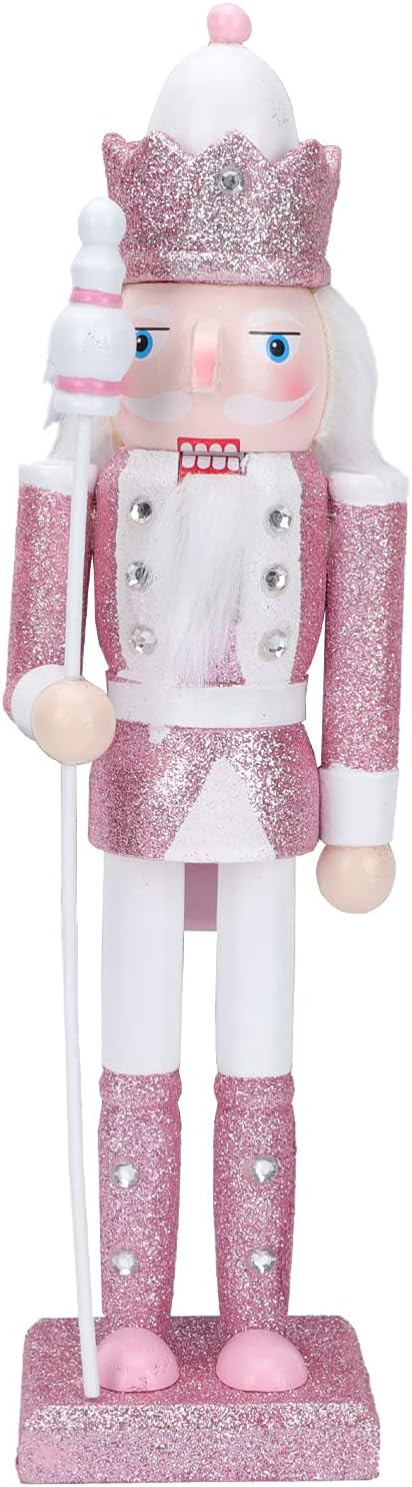 PRETYZOOM Christmas Nutcracker Ornaments 12" Wooden Nutcracker Soldier Figure Decor Christmas Dec... | Amazon (US)