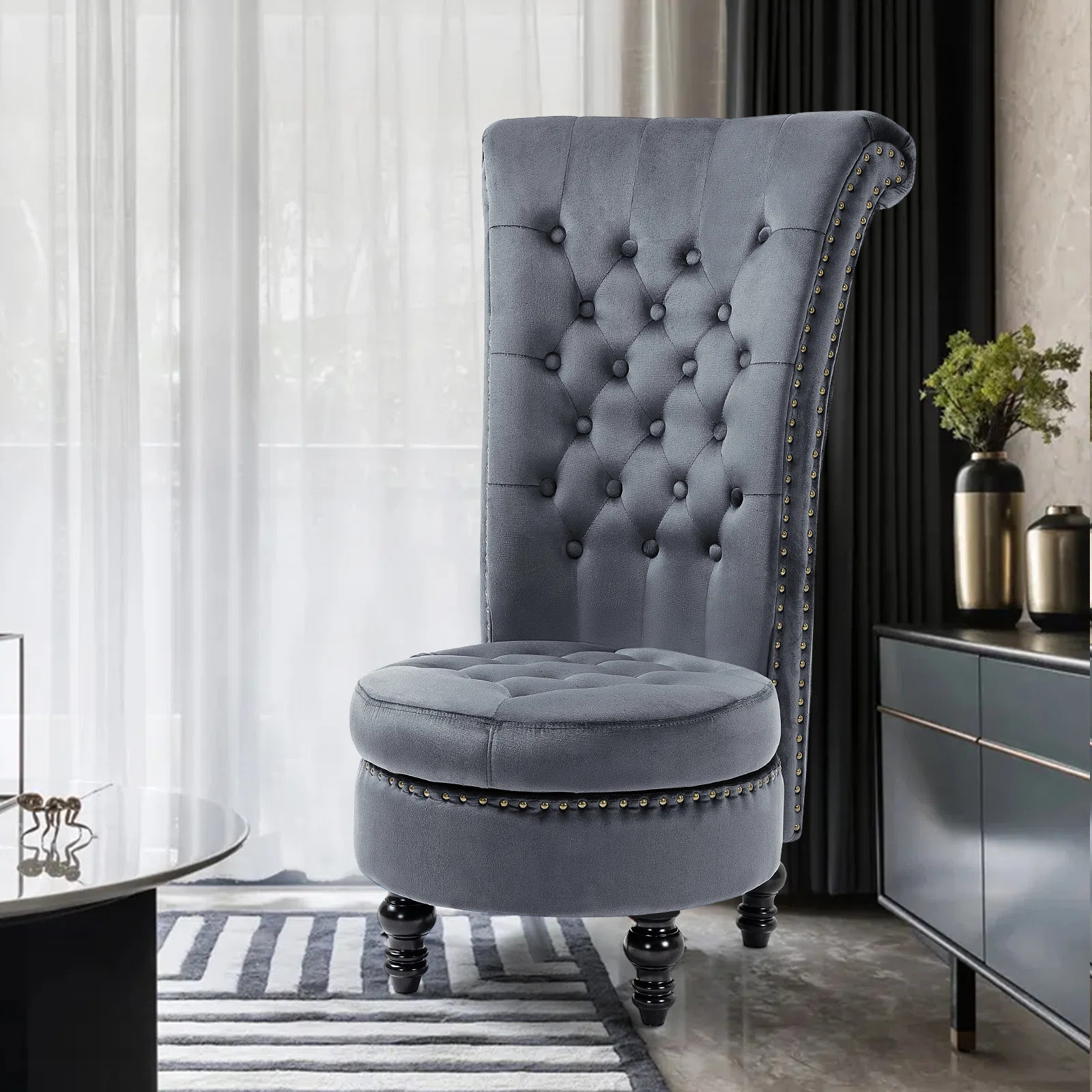 Jairaj Velvet Accent Chair | Wayfair North America