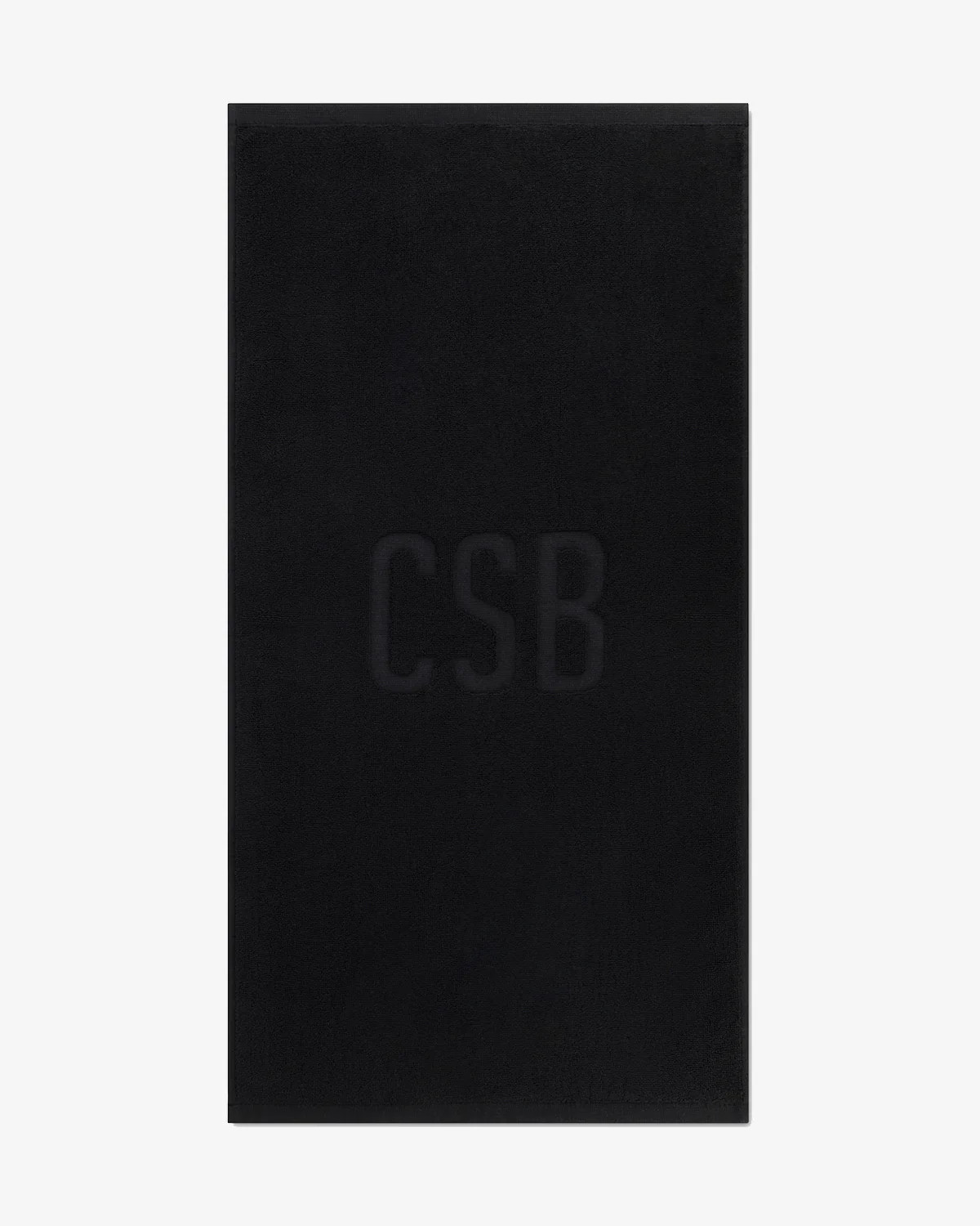 CSB Gym Towel | Black | Crop Shop Boutique US