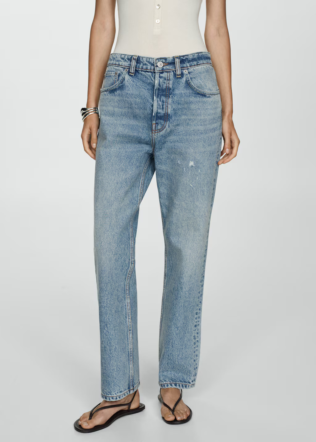 Loose boyfriend-style jeans - Women | MANGO USA | Mango (US/MX/AU)