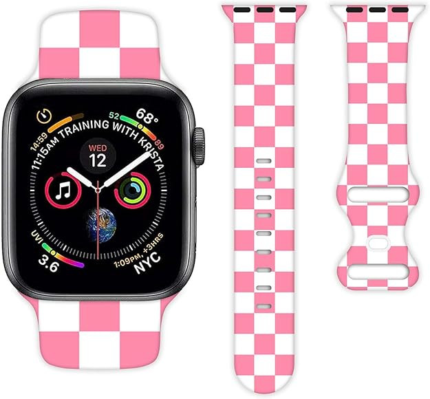 Watch Band Compatible with Apple Watch 38mm 40mm 41mm 42mm 44mm 45mm 49mm for Women Men Gifts Spo... | Amazon (US)