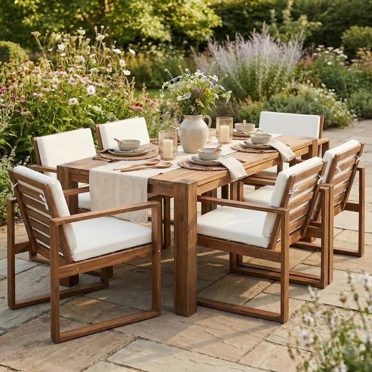 I’m already picturing fall dinners under string lights 😭✨ these Wayfair patio dining sets are on major sale and ending tonight #fallvibes #outdoordining #ltkhome #wayfairsale #backyarddecor #cozyhome #ltkfall 

 #LTKSeasonal #LTKHome #LTKSaleAlert