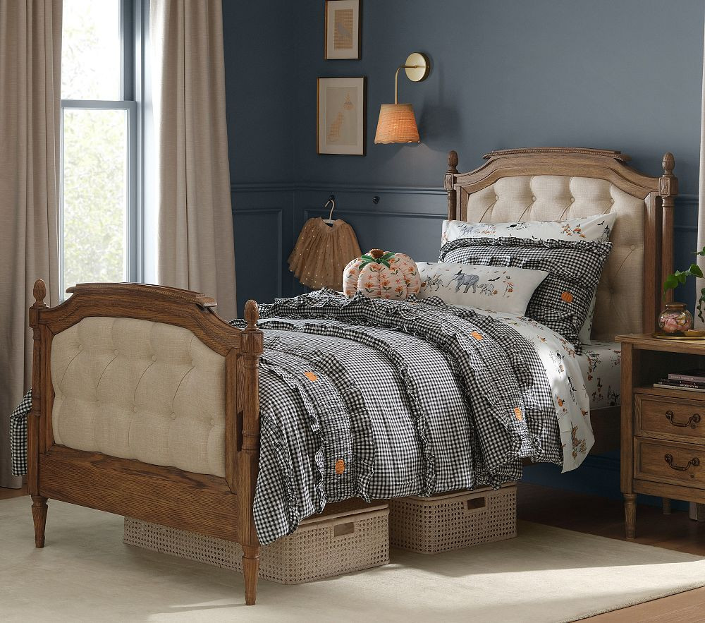 Blythe Upholstered Bed | Pottery Barn Kids