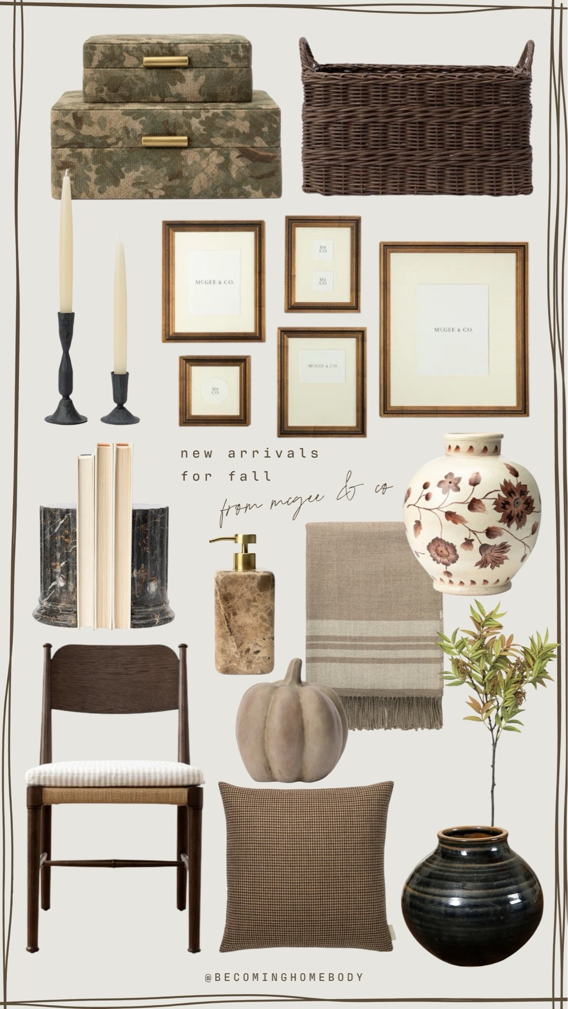 New arrivals for fall home decor from McGee & Co 🤎🍂 The prettiest neutral accents, gold gallery wall frames, and more! Such a pretty collection for fall decorating.

#LTKSeasonal #LTKHome