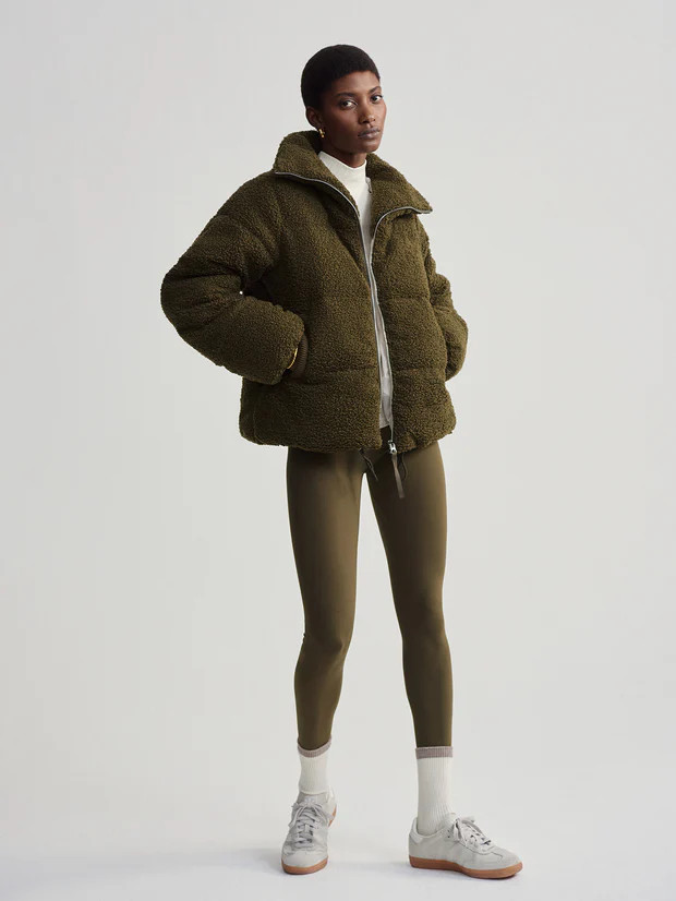 Wilkins Sherpa Puffer Jacket | Varley US | Varley USA