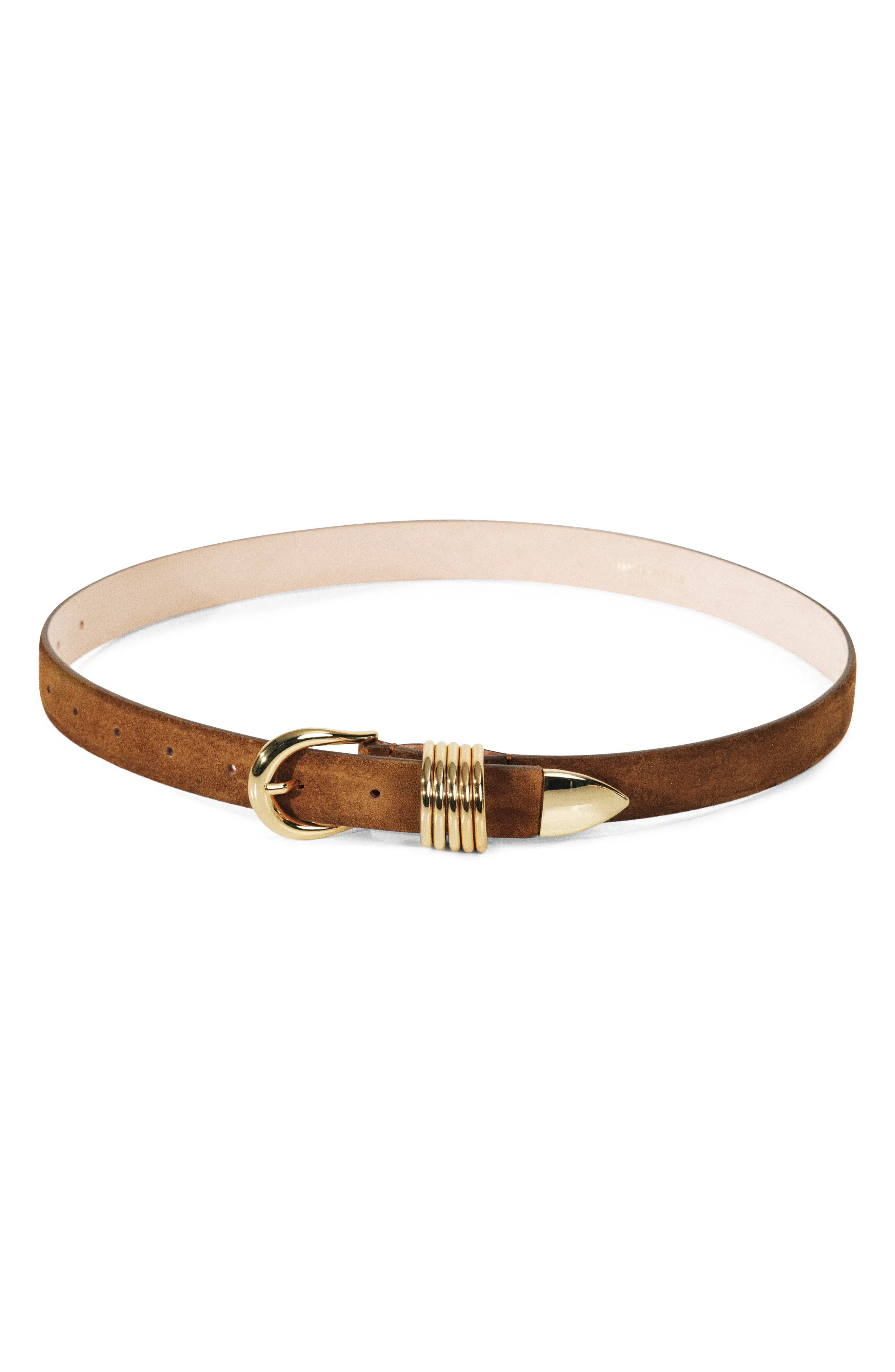 D\u00e9hanche Hollyhock Suede Belt (Women) | Nordstrom | Nordstrom