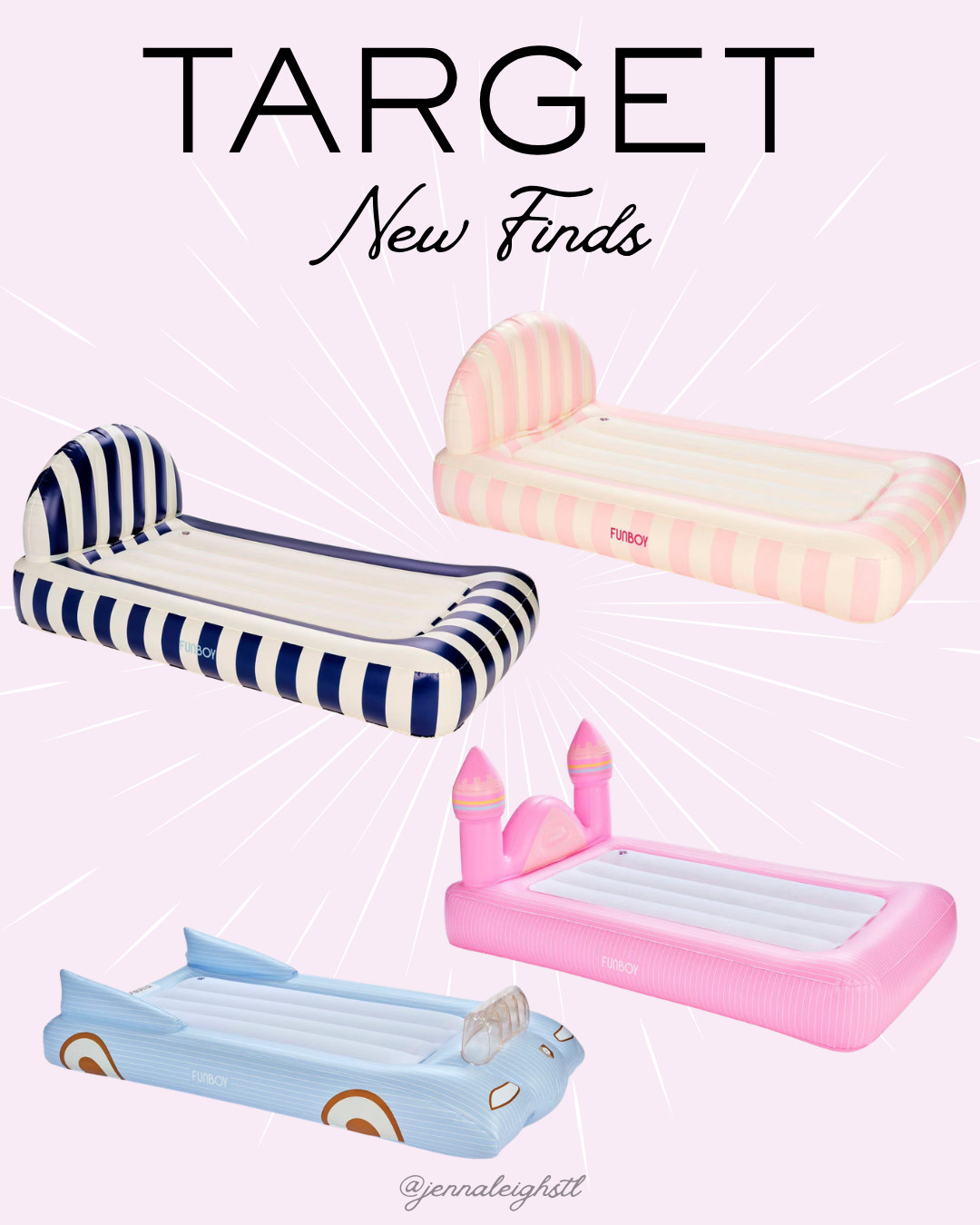 How fun are these FUNBOY kids sleepover air mattresses. Target Circle deal going on now, save $5 when you spend $30 making them a great pick for sleepovers and summer nights. 

 #LTKmomlife #LTKSaleAlert #LTKKids
