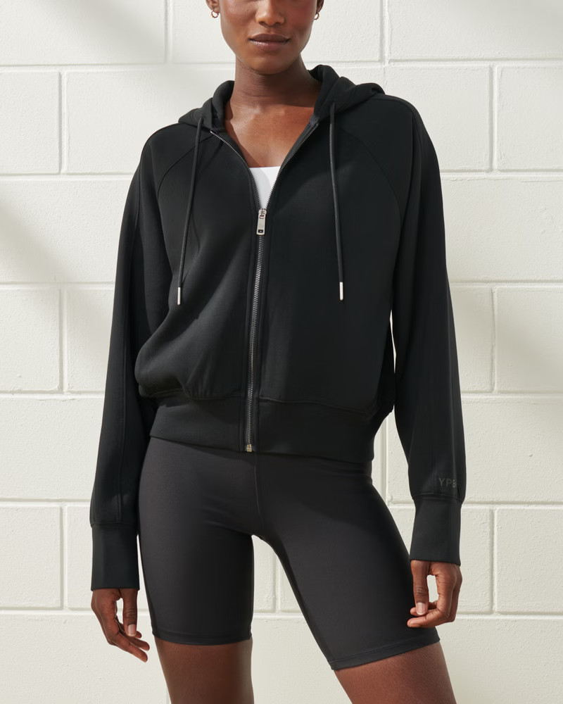 Women's YPB neoKNIT Full-Zip Hoodie | Women's Active | Abercrombie.com | Abercrombie & Fitch (US)
