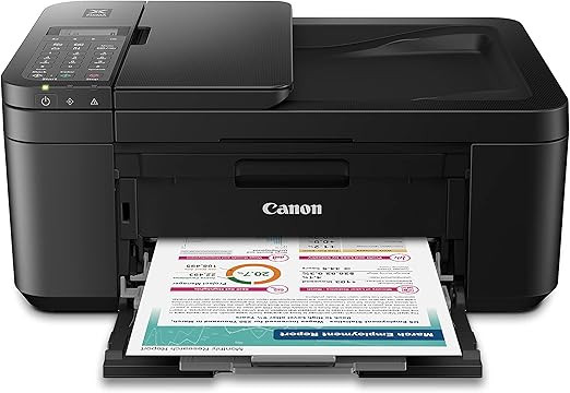 Canon PIXMA TR4720 All-in-One Wireless Printer for Home use, with Auto Document Feeder, Mobile Pr... | Amazon (US)