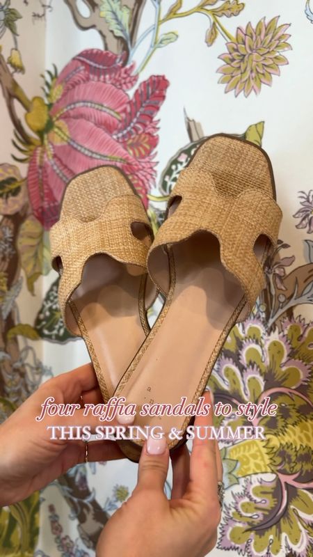 Four raffia sandals to style this spring & summer! Two are from Target & two are J.crew! Prices start @ $20! They run tts 

#LTKfindsunder50 #LTKSeasonal #LTKshoecrush