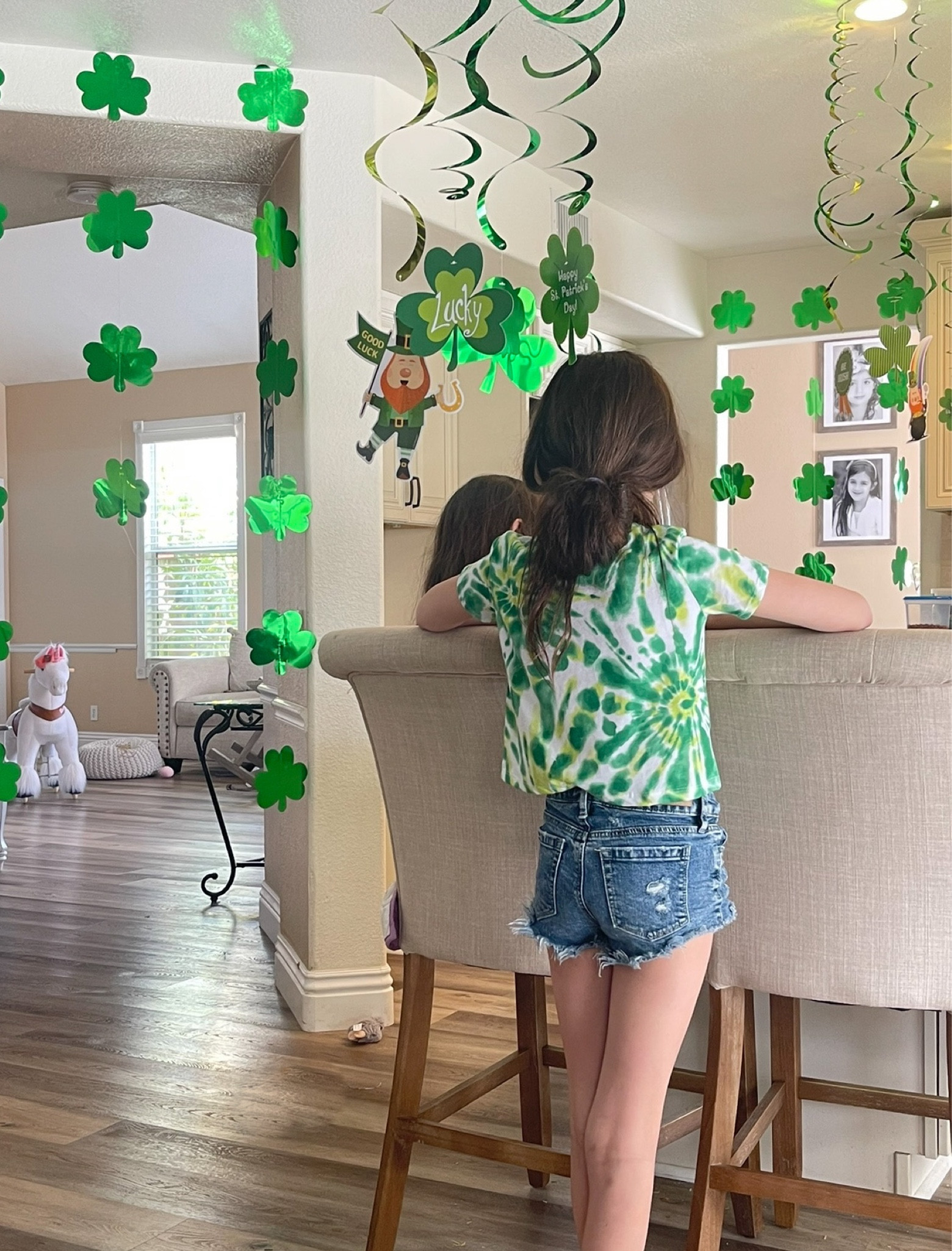 Affordable 31Pcs St Patricks Day  and tie dye t-shirts ☘️Decorations Pre-assembled Shamrock LUCKY Banner Garlands Clover Hanging Swirls Irish Decor for Home Saint Patrick Party Supplies! 

☘️St Patricks Day Shirt Kids Toddler Boys Girls Shamrock Graphic Tee Kid St Patty's Irish T-Shirt Lucky Tops

#LTKkids #LTKparties #LTKSpringSale