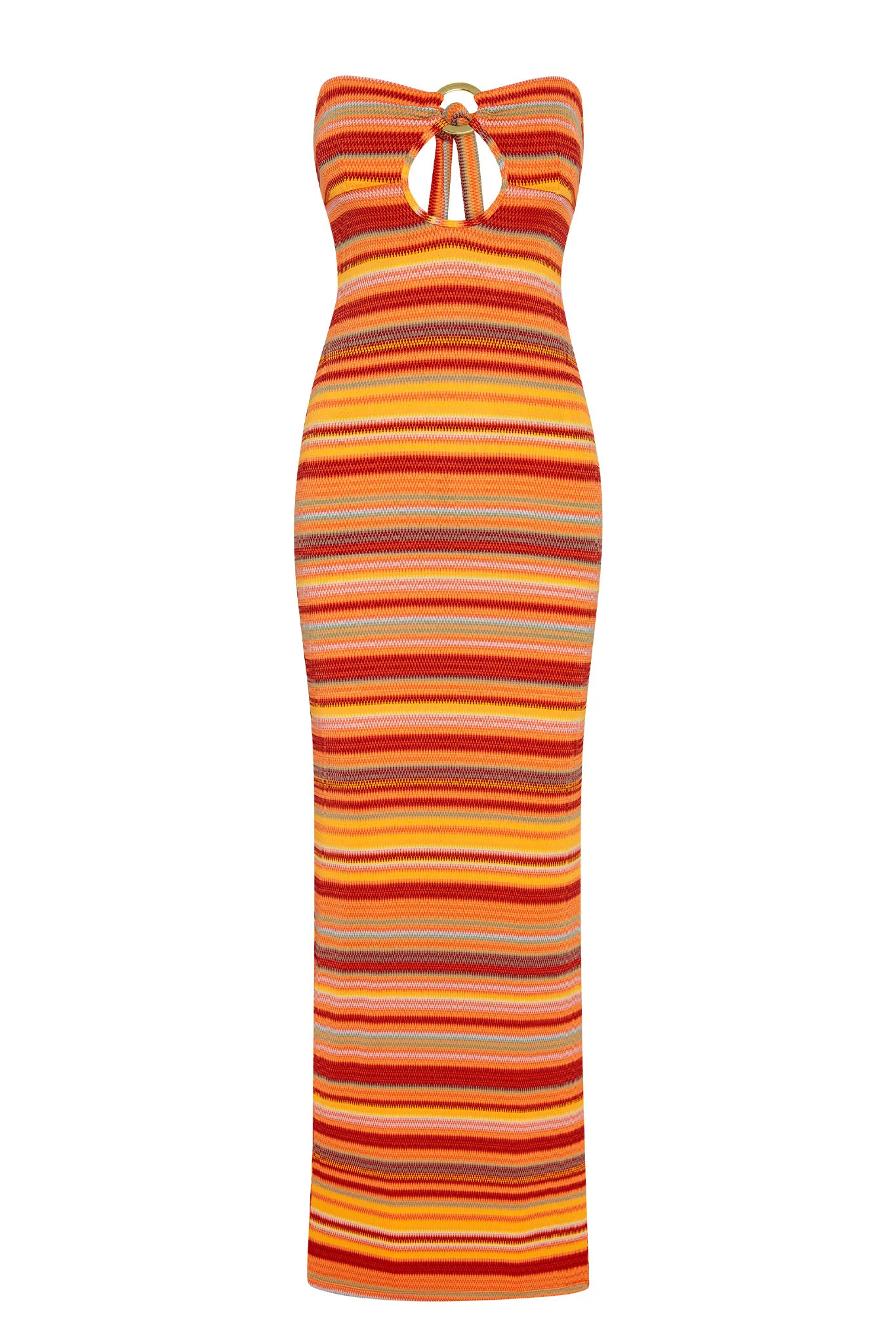 Montego Bandeau Dress - Sardinia Stripe | Monday Swimwear
