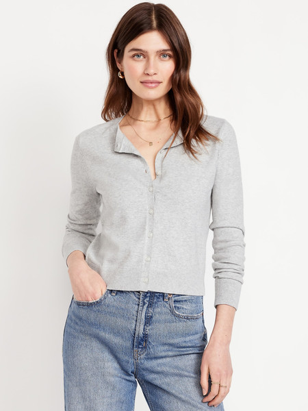 SoSoft Lite Crop Cardigan Sweater | Old Navy (US)