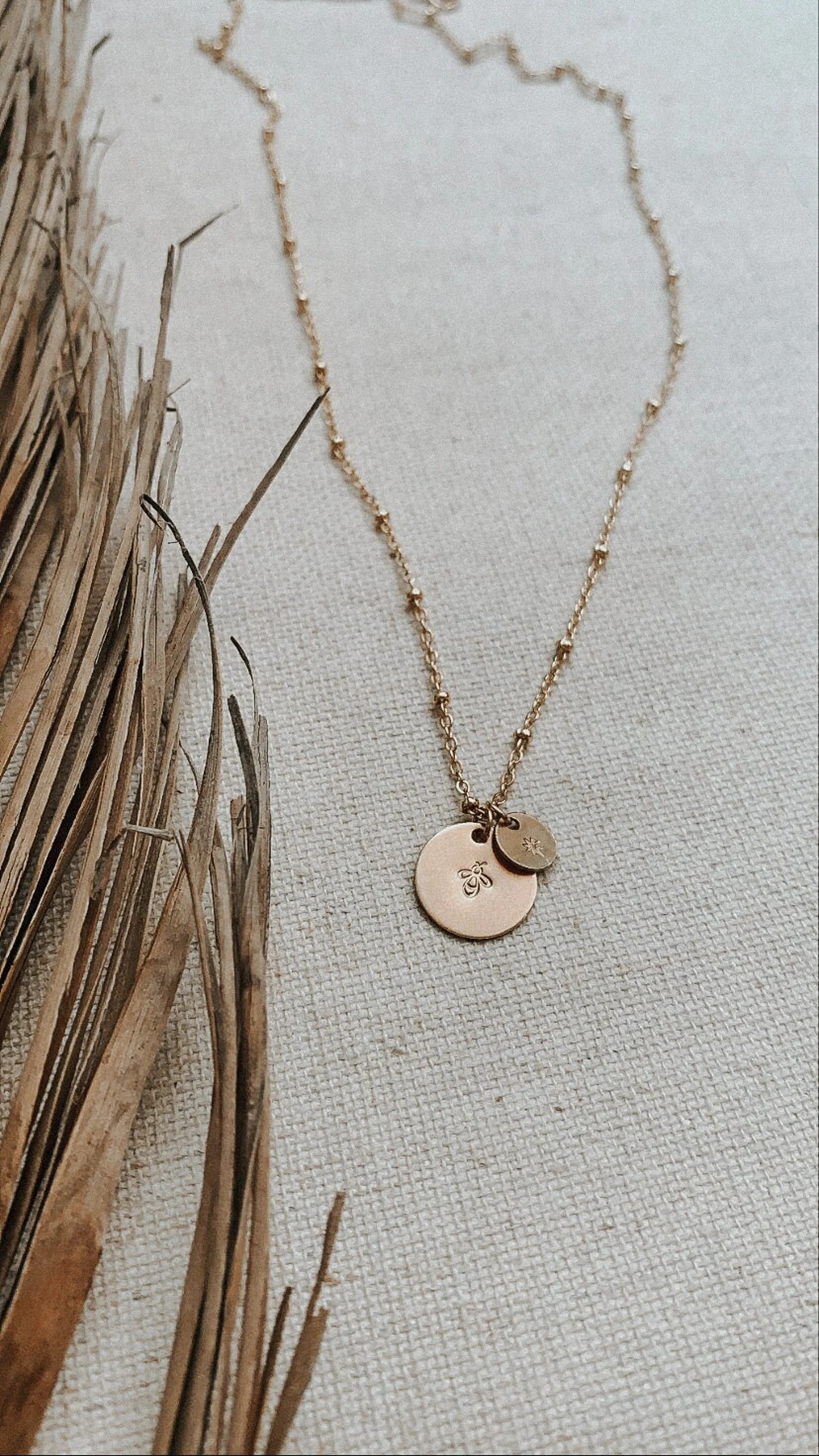 Ma Belle Evangeline, 14k Gold Filled, Charm Necklace Princess and the Frog, Two Charms Star and F... | Etsy (US)