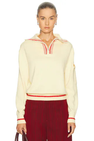 Jib Polo Half Zip Sweater | FWRD 