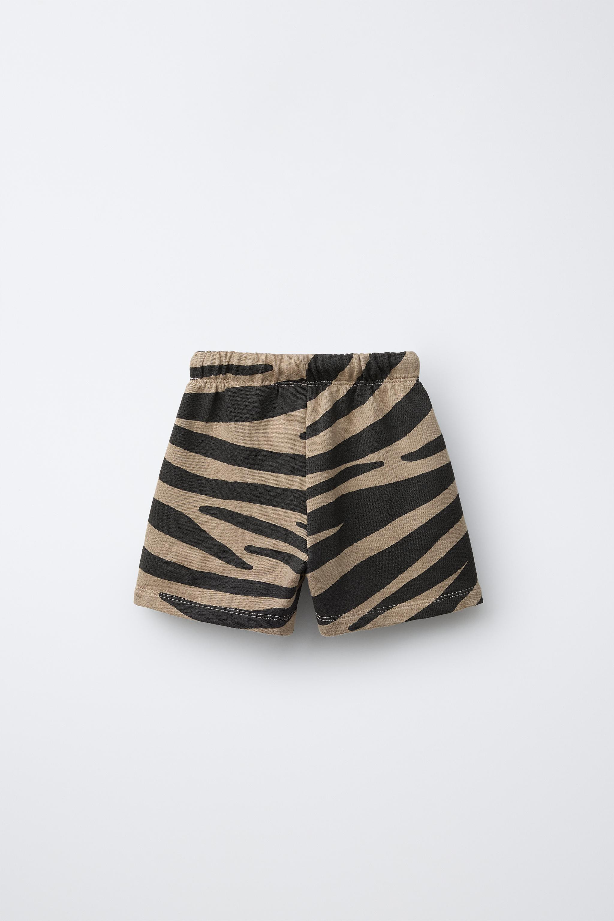 ANIMAL PRINT SHORTS | Zara US