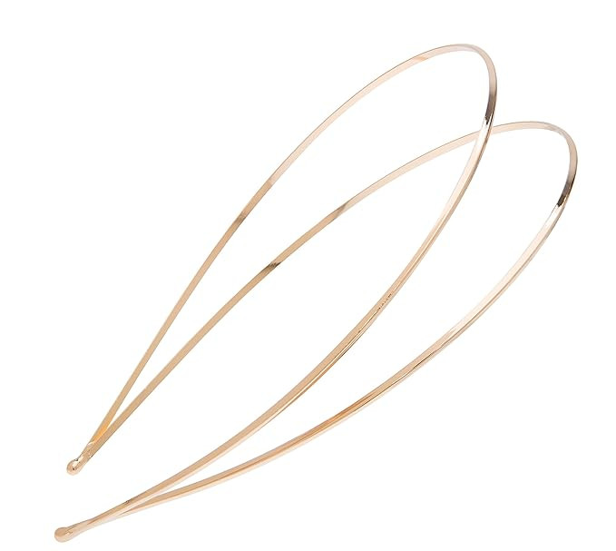 L. Erickson Metal Double Headband - Gold | Amazon (US)