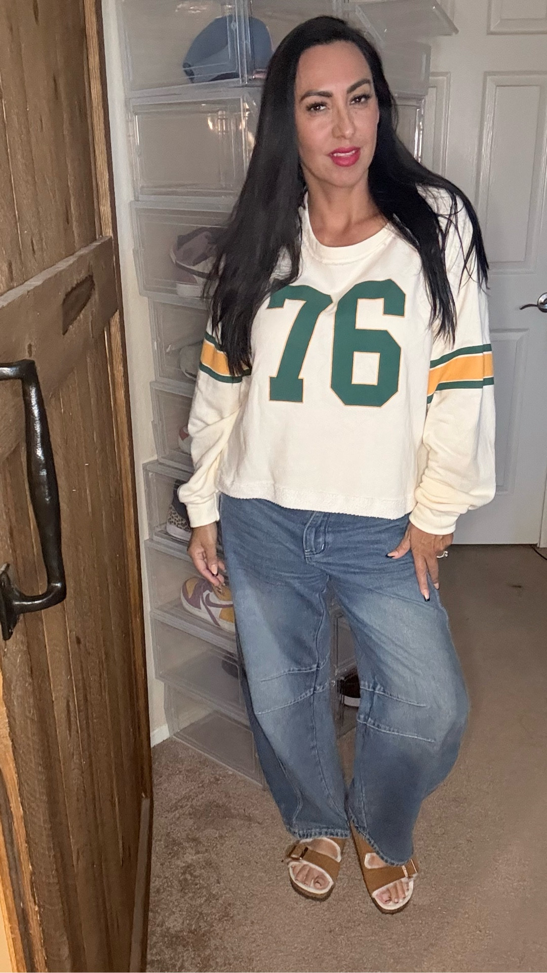 How do you do football Sundays? Because mine look like this…”
	

#LTKdayinmylife #LTKSeasonal #LTKselfcare