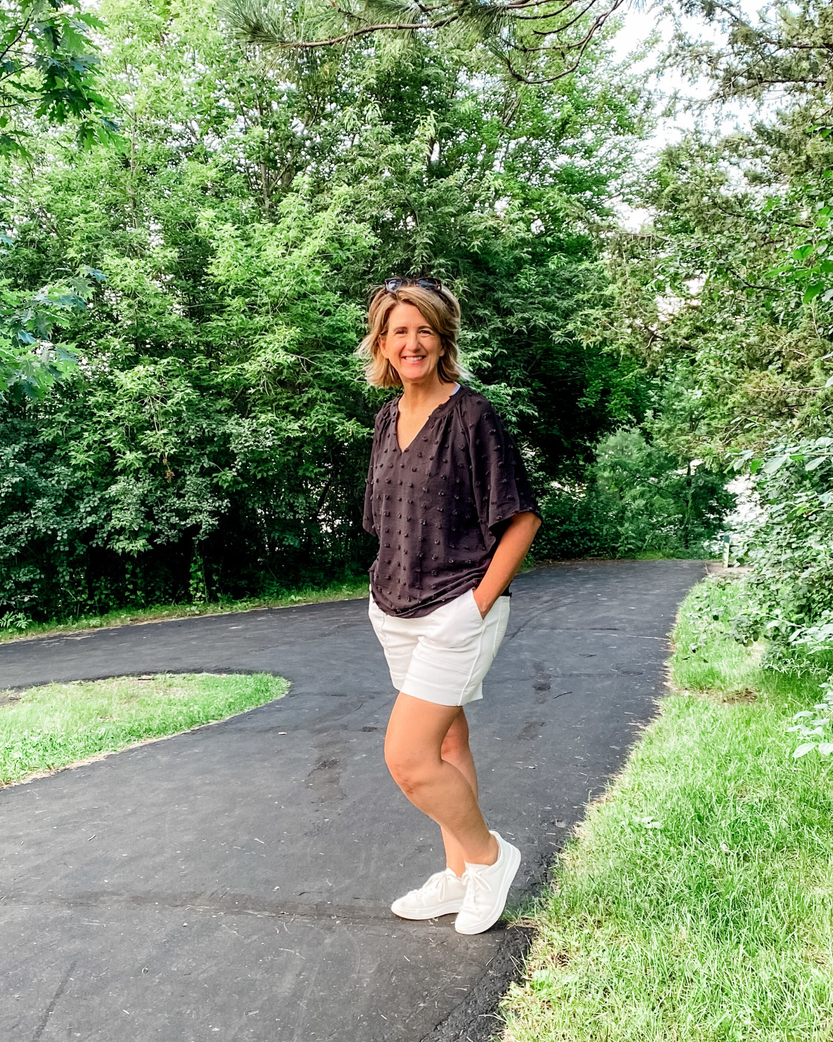 Wearing favorites for my evening walk. I’ve had these shorts for years and they are still a fave! My shoes are on the Nordstrom sale coming up and they have been a staple for a few years now. ♥️ 




#LTKxNSale #LTKSaleAlert #LTKSeasonal