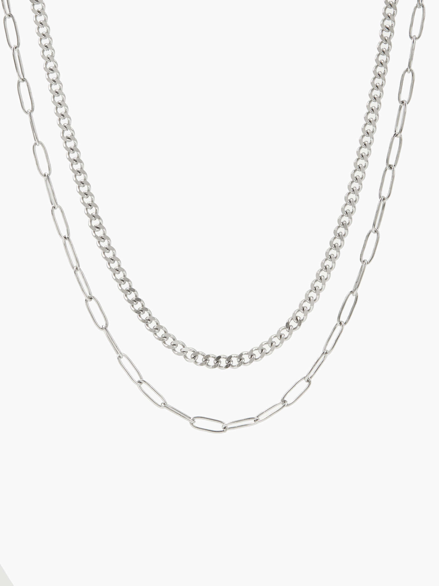 Double Layered Chain Necklace | Cider