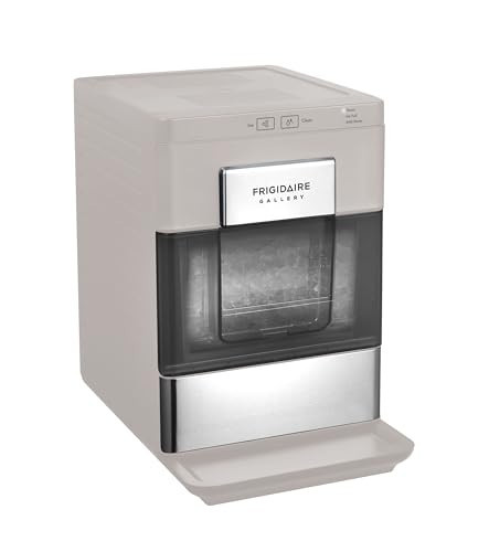 FRIGIDAIRE Gallery Countertop Crunchy Chewable Nugget Ice Maker, 33lbs per Day, Auto Self Cleaning, Grey | Amazon (US)