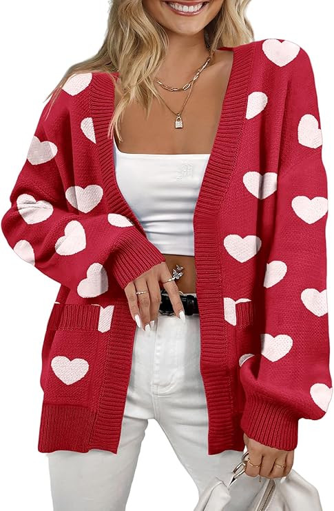 Women's Cardigan Soft Pocketed Long Sleeves Casual Knitted Open Front Cardigans Lightweight Sweat... | Amazon (US)