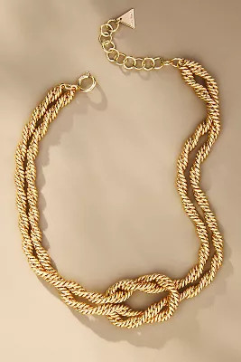Twisted Nautical Knot Necklace | Anthropologie (US)