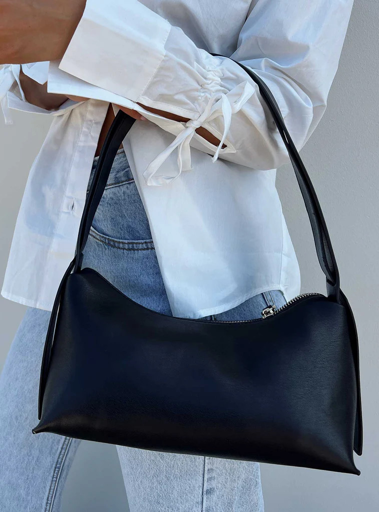 Girls Club Shoulder Bag Black | Princess Polly US