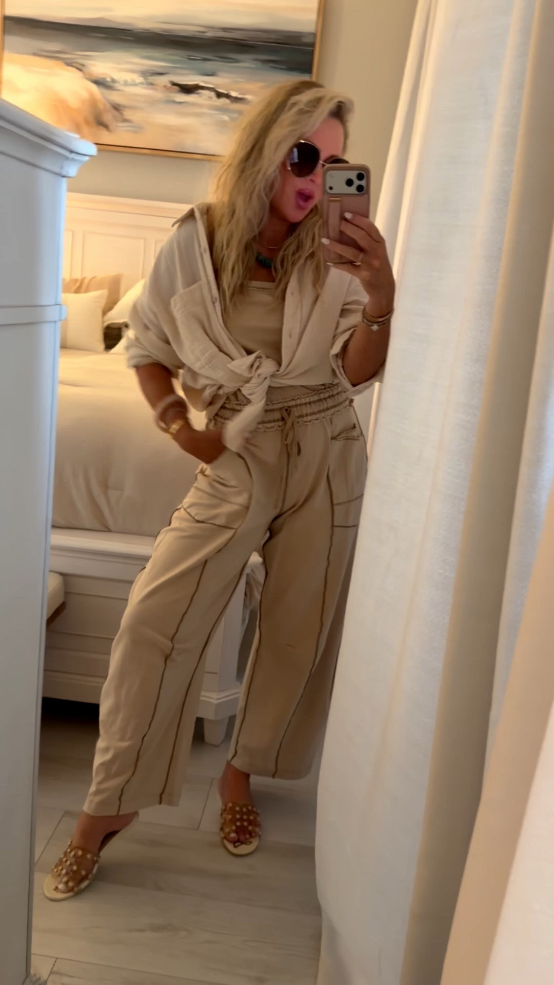 OOTD🐚🤍- I’m in small in jumpsuit and hat I did small. Hair is natural but added products I used! Xx


Summer style. Casual outfit. Jumpsuit. Vacation. Gauze. Sale. Romper.

#LTKSaleAlert #LTKgrwm #LTKootd