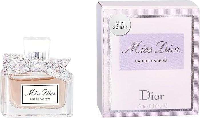 Miss Dior Eau de Parfum Mini Splash for Women, 0.17 Ounce | Amazon (US)