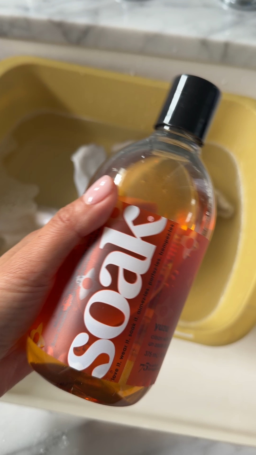 Love this detergent for either hand washing items or pre-soaking some really dirty things before machine washing.

Lifts the dirt, sweat and grime off clothes and into the soaking water. Keeps clothing soft.

I use for underwear, bras, workout items, delicate sweaters, silk etc 

For handwashing it says no rinsing needed but I always rinse. For really dirty items I will do a couple rounds of soaking.￼

#LTKKids #LTKmomlife #LTKHome