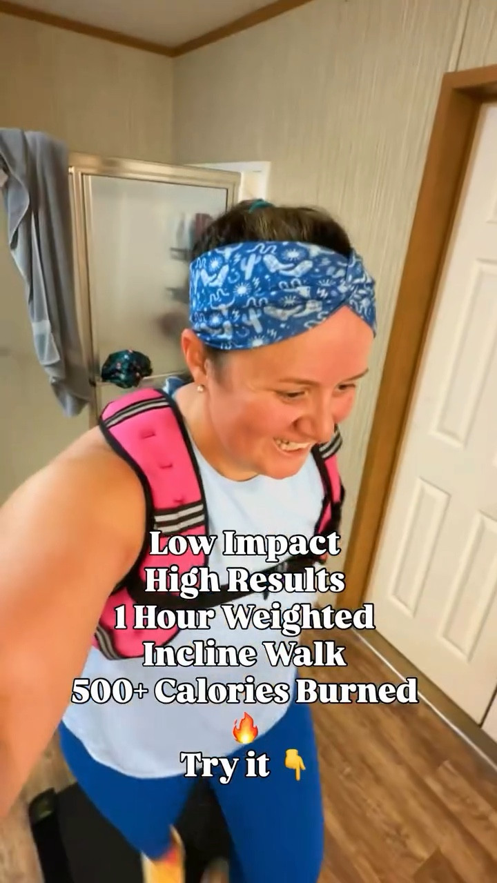 1 Hour Low Impact Weighted Incline Walk

Low Impact. High Results. 🔥 

5 Min Warm Up
Speed 2.5–2.8
Incline 0

5 Min
Speed 2.8
Incline 5

5 Min Recovery
Speed 2.8-3.0
Incline 0

5 Min
Speed 2.7–2.8
Incline 7

5 Min Recovery
Speed 2.8-3.0
Incline 0

5 Min
Speed 2.8
Incline 8

5 Min Recovery
Speed 3.0
Incline 0

5 Min
Speed 2.7–2.8
Incline 9–10

5 Min Recovery
Speed 3.0–3.2
Incline 0

10 Min Final Push
Speed 2.8–3.0
Incline 5–6

5 Min Cool Down
Speed 2.5–2.7
Incline 0

Z10 Walking Pad @deerrun_official @pitpat_official Use code ‘AMANDA12’ 

#walking #workout #athomeworkout #fitnessjourney #walkingpad

#LTKSaleAlert #LTKfitnessgoals #LTKActive