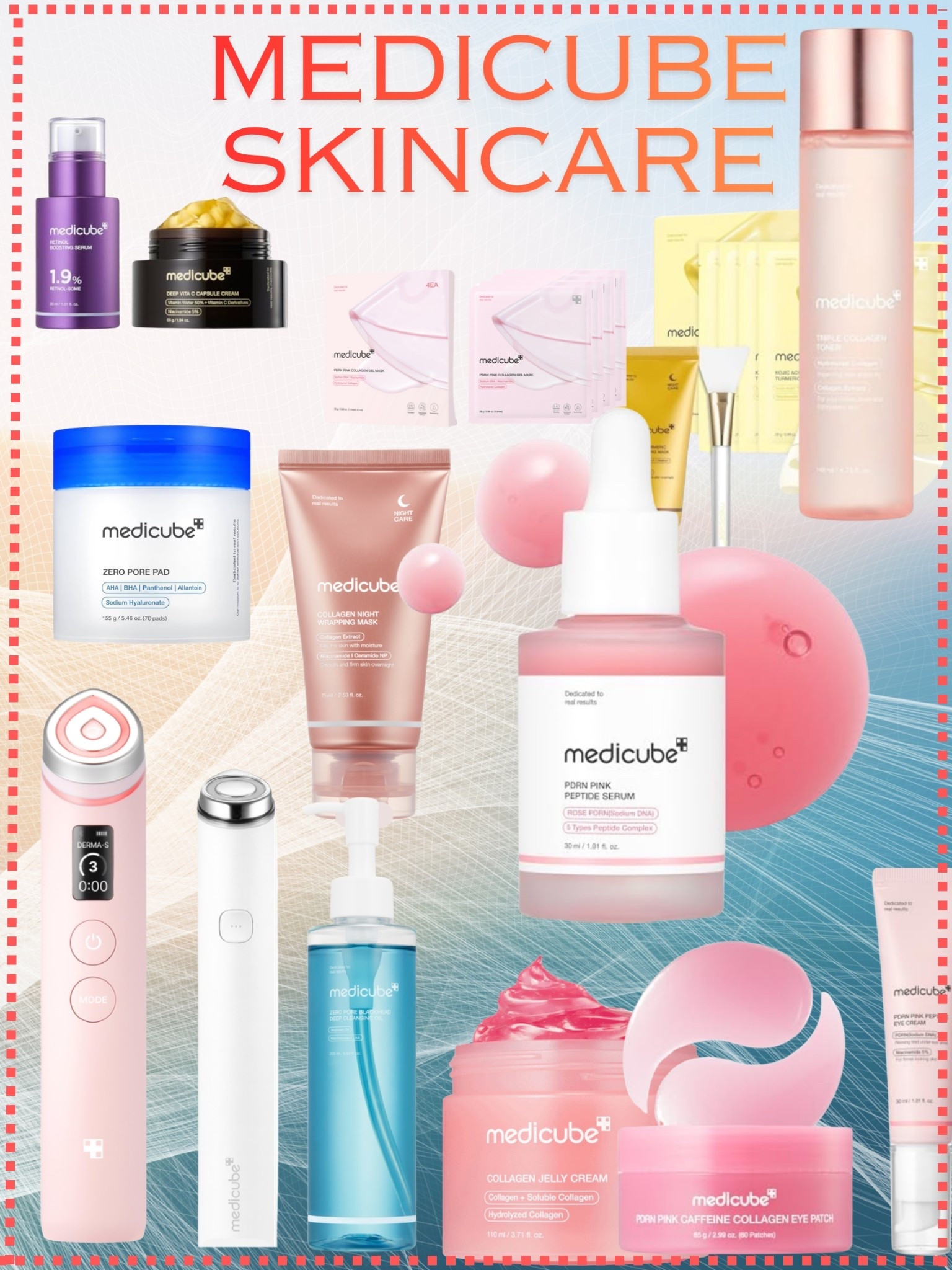 Medicube lineup = skin on another level ✨🩷

If you’re serious about glow, texture, and that glass-skin look… this is the routine. From pore care to collagen boost, every single product is doing something.

I’ve been loving how my skin feels — smoother, hydrated, and actually looking alive again 🙌🏼

Linking all my Medicube favorites in my LTK 💕#KBeauty #Medicube #SkincareRoutine #GlassSkin #SkincareObsessed #BeautyFinds #GlowUp #LTKFinds #SelfCare

#LTKBeauty #LTKgrwm #LTKBeauty #LTKselfcare