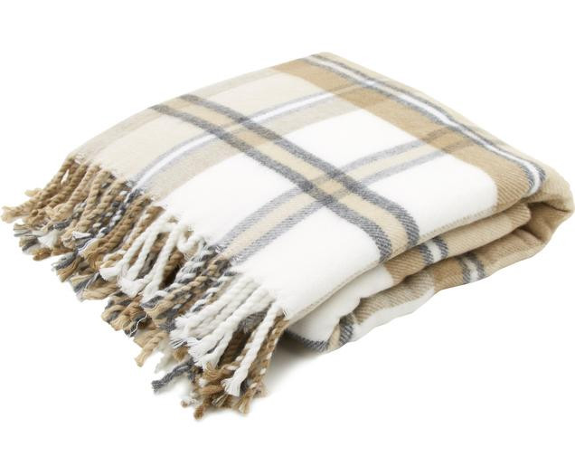 Karierte Decke Neva mit Fransenabschluss | WestwingNow EU