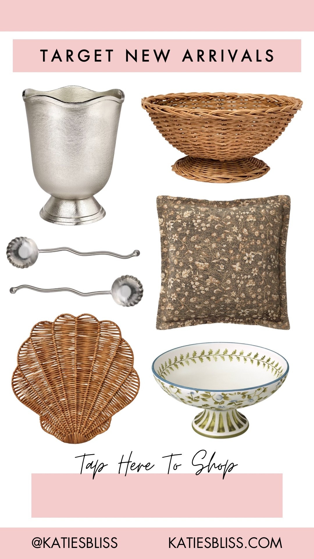Target new home arrivals 💐

Target. Home. Decor. Home refresh. Floral. Outdoor. Pillow. Serving. Hosting. Champagne bucket. Serving bowl.

#LTKSeasonal #LTKHome