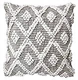 Lush Decor Adelyn Decorative Single Pillow Cover, 20" x 20", Gray | Amazon (US)