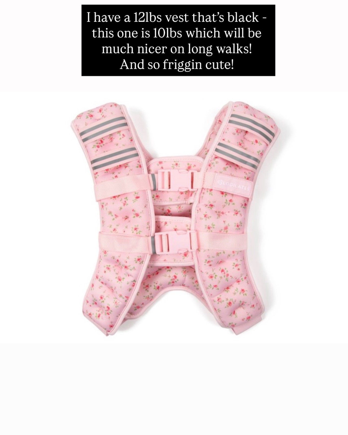 Looks like love shack but it’s Target! Weighted vest 

#LTKfitnessgoals #LTKActive #LTKFindsUnder100