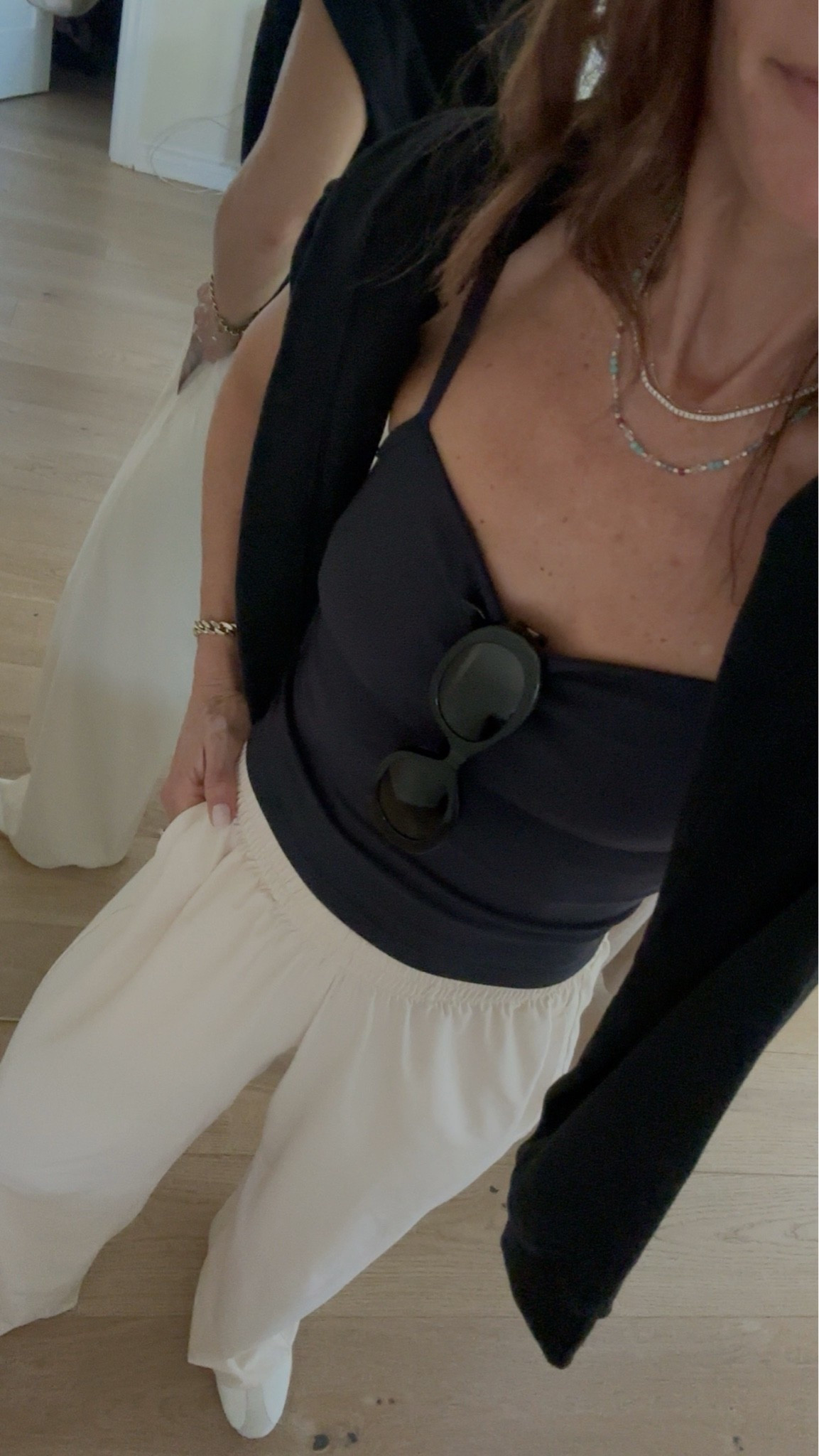 Some of my favorite pieces for all my summer travels from @Vuori US . The Villa Everyday Wideleg Pant is the perfect lightweight material that doesn’t stretch or lose it’s shape and The Pose Support Cami is a great, versatile, piece while you’re en route to your destination and to pair with shorts and skirts while you’re there. Both pieces are true to size and the pants come in several inseam options (I’m wearing the “short.”). #vuoripartner

#LTKOver40
