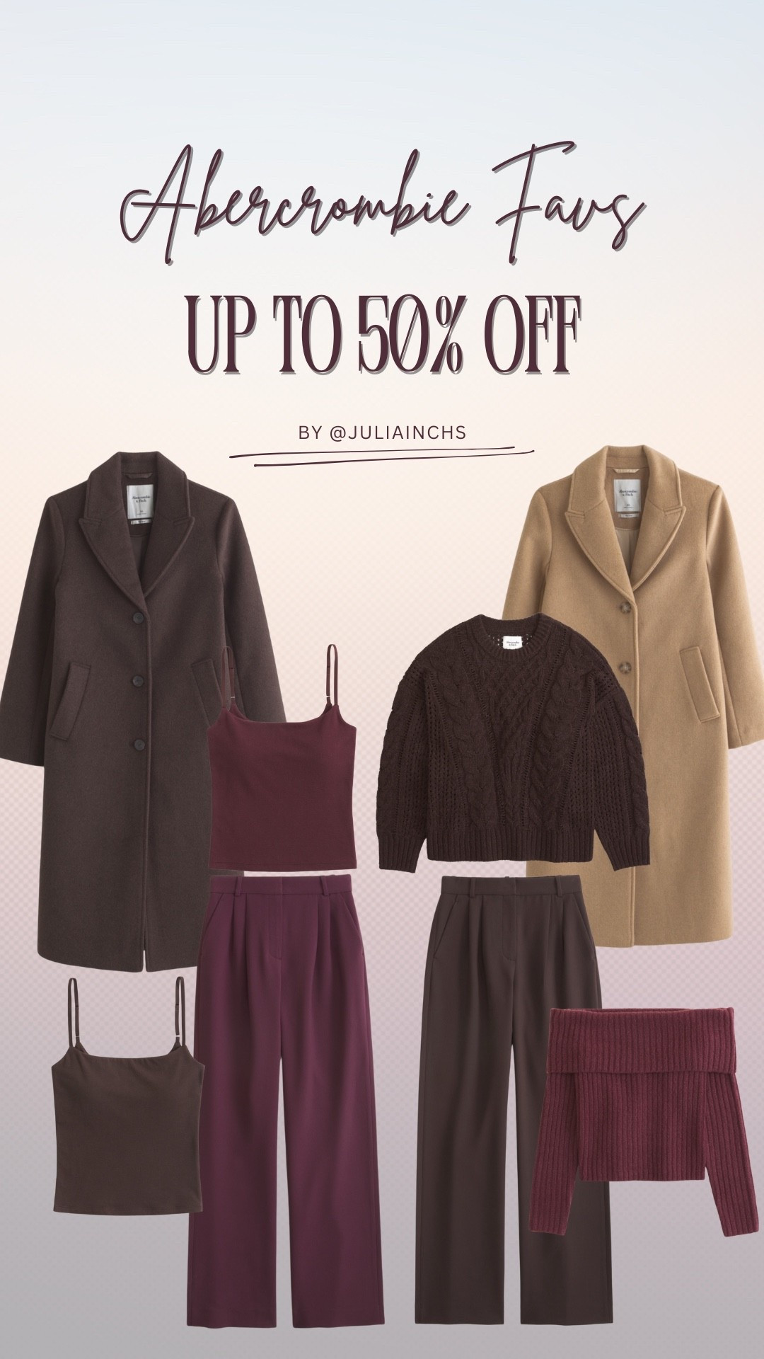 Abercrombie favs on sale! The Sloane pants are a must and they’re on sale for $68 right now! 🤎😍

#LTKCyberWeek #LTKmomlife #LTKPlusSize