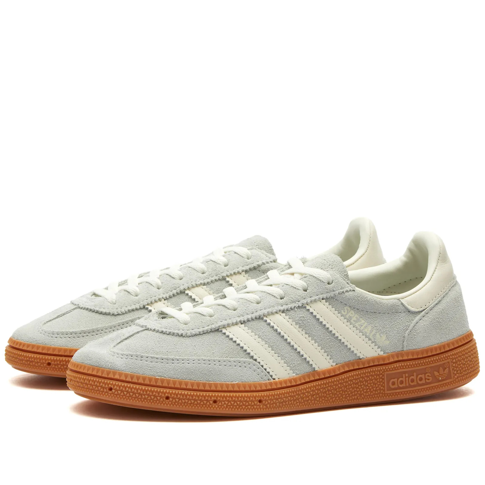 Adidas Handball Spezial Wonder Silver, Off White & Gum | END. | End Clothing (UK & IE)
