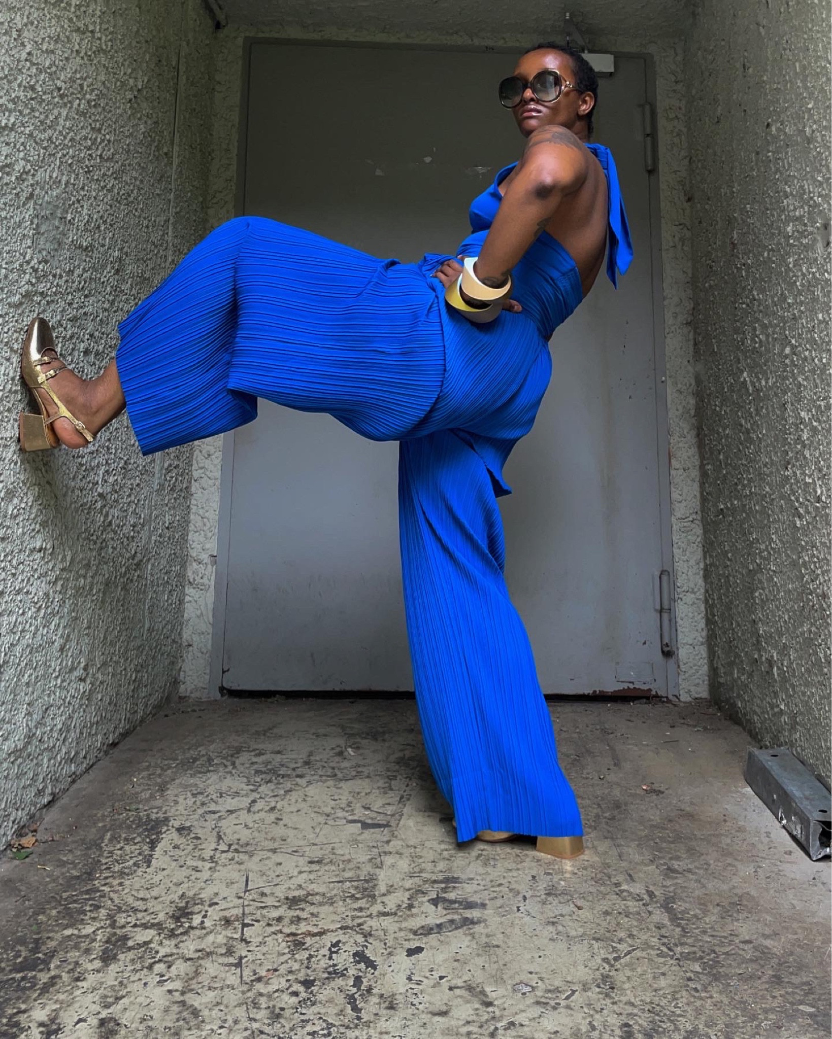 blue jumpsuit 💙

#LTKeurope #LTKSeasonal #LTKstyletip