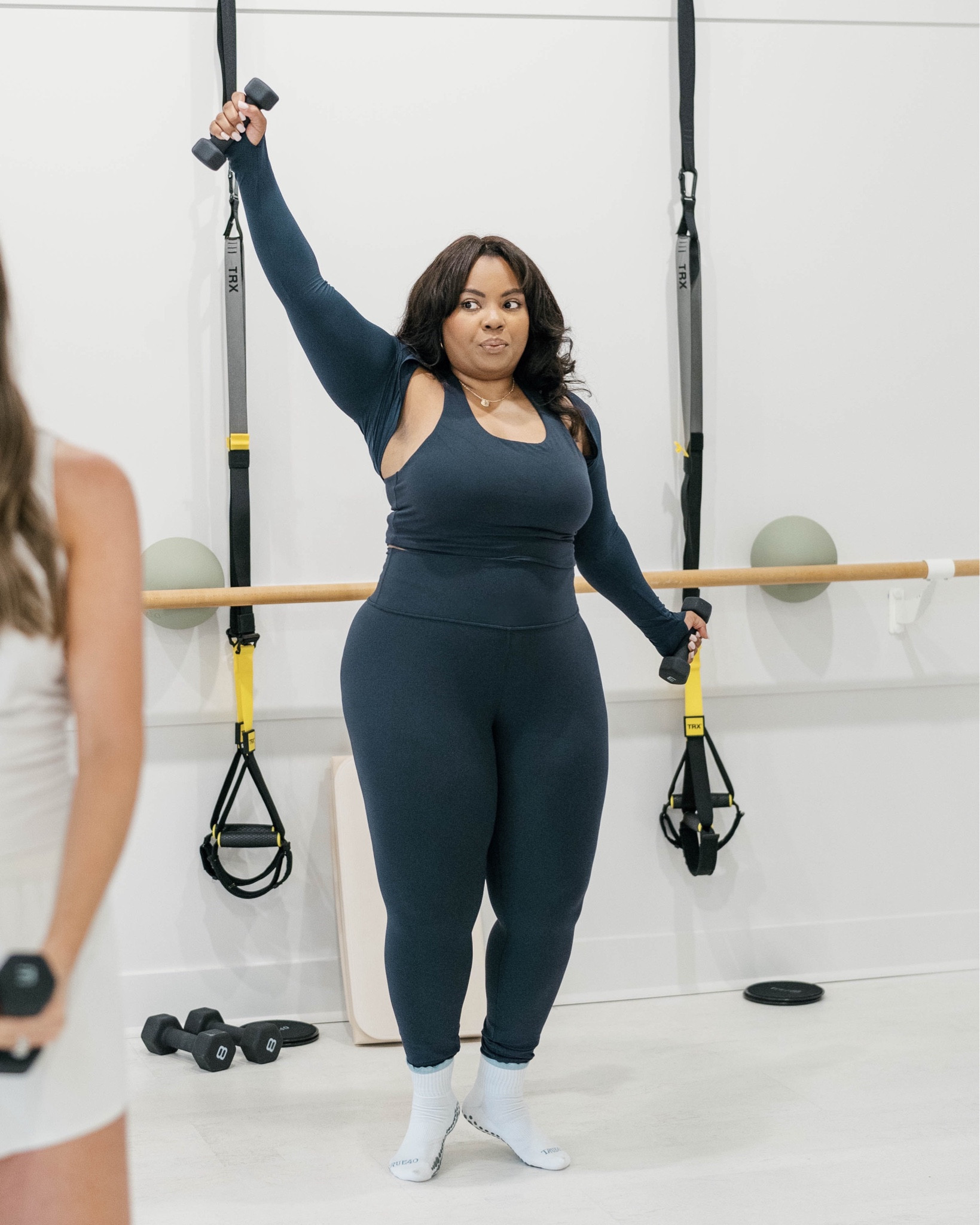 Pilates outfit for Fall
Size XLarge 

#LTKPlusSize #LTKActive