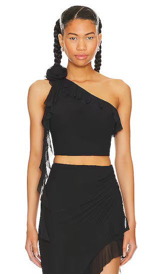 Kellon Top in Noir | Revolve Clothing (Global)