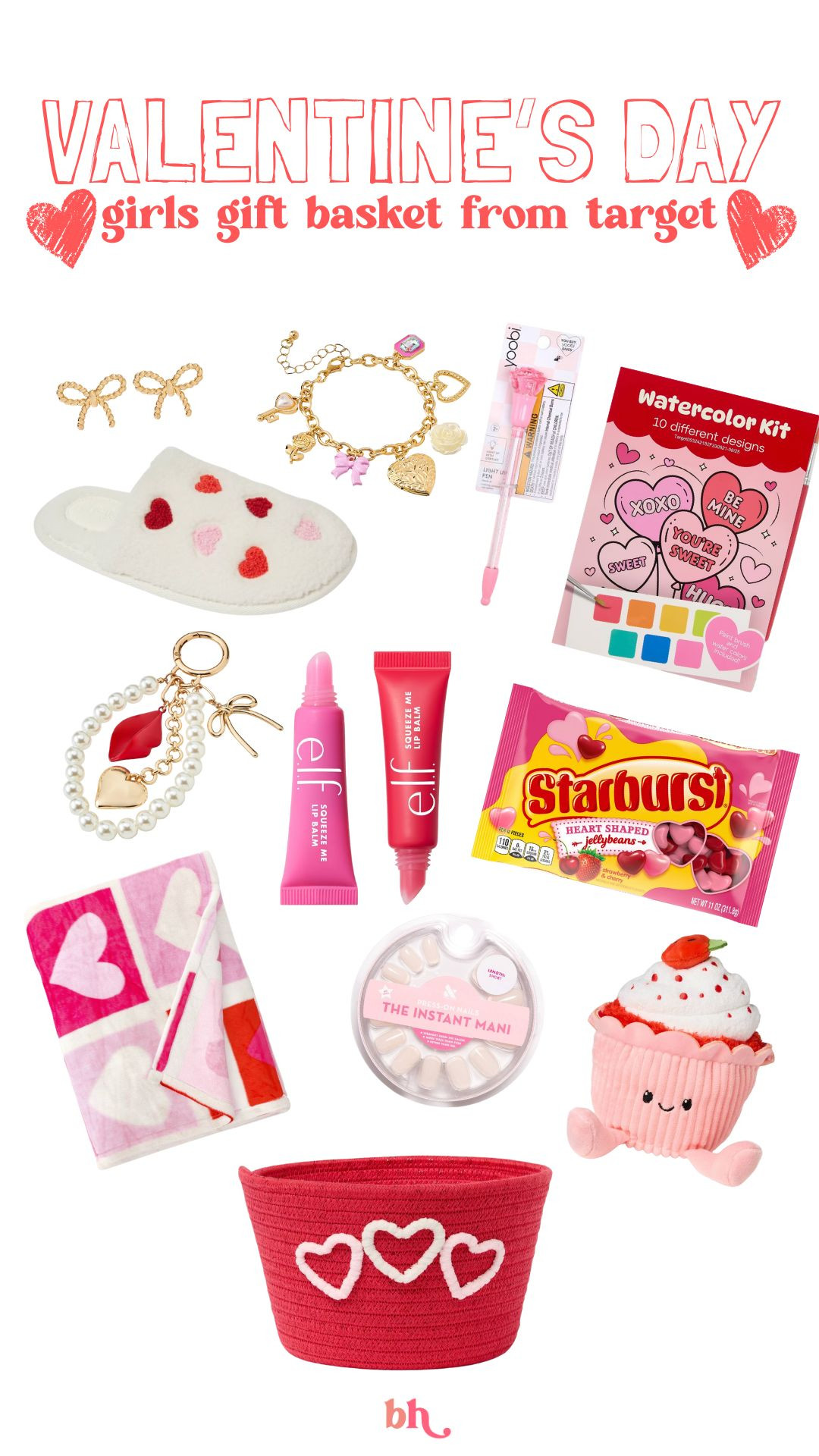 Girls Valentine's Day Gift Basket from Target! ❤️

gifts for her, gifts for kids, valentines day finds, finds under 50, candy, watchnow, new arrivals, elf, gifts for tweens, britt horton 

 

#LTKSeasonal #LTKSaleAlert #LTKFindsUnder100
