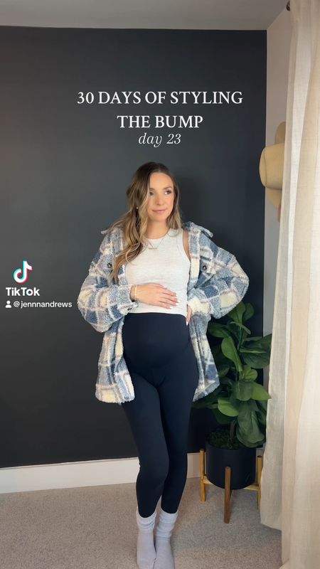 I’ve been living in these maternity leggings! Also still so obsessed with this shacket 🩵

#LTKbaby #LTKbump #LTKfindsunder50