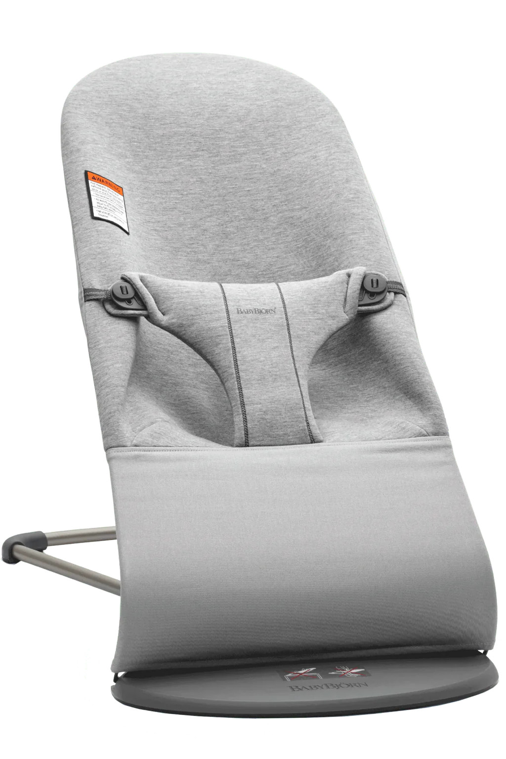 Baby Bjorn Bouncer Bliss - Light Gray / 3d Jersey / Dark Gray | REBEL (formerly Rebelstork)