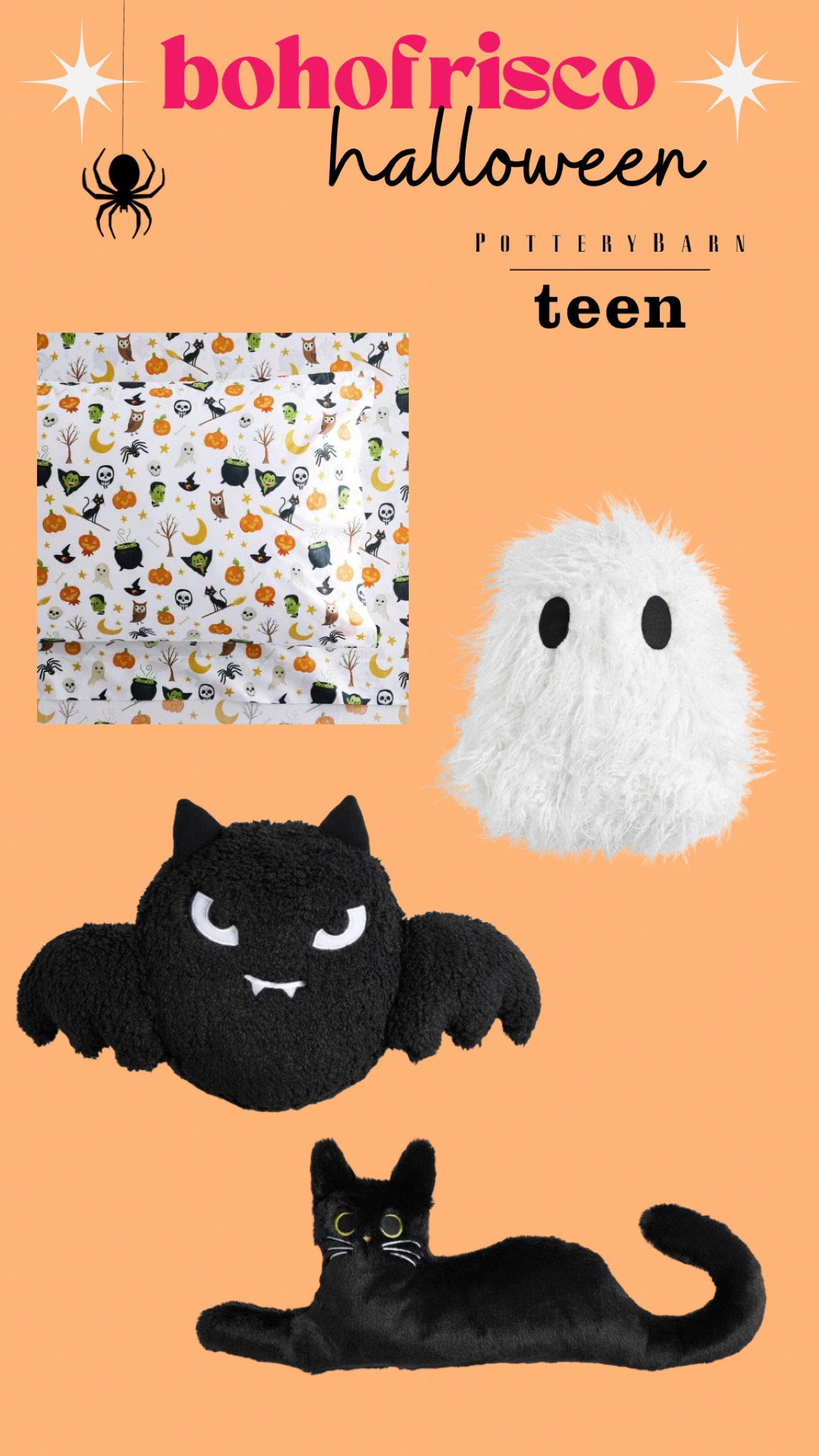 Early Halloween drop. NEW. PB teen, bat, ghost throw pillow, toss pillow, fuzzy ghost, kids teen adults fun happy decor black cat

#LTKunder50 #LTKSeasonal #LTKhome