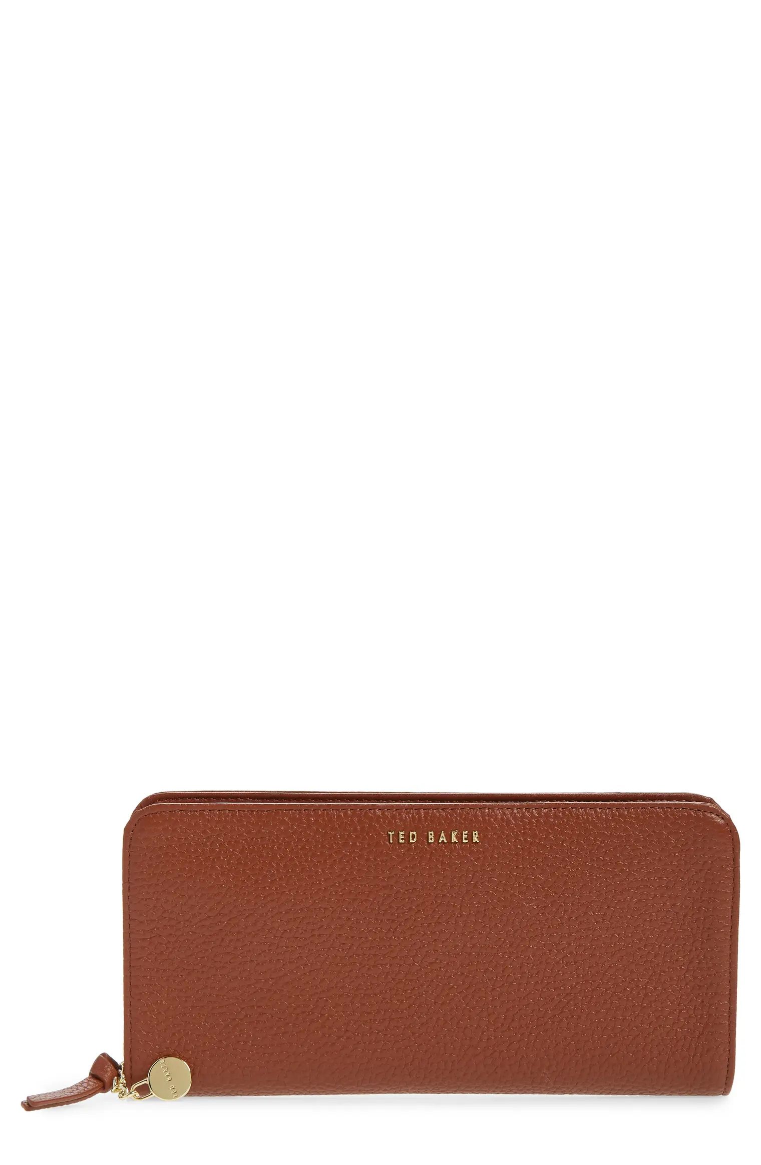Sheidaa Zip Leather Wallet | Nordstrom