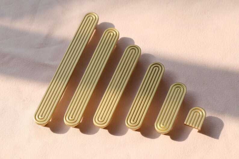 Brass Boho rainbow Drawer pulls knob, Wardrobe pull Dresser handle knob, solid brass Knobs Cabine... | Etsy (US)