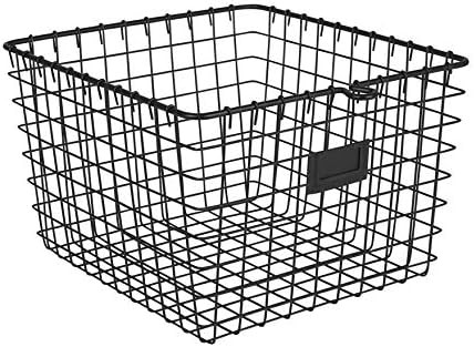 Spectrum Diversified Wire, Vintage Locker Basket Style, Rustic Farmhouse Chic Steel Storage for C... | Amazon (US)